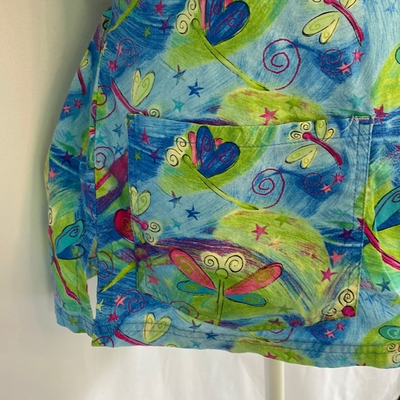 💜3/$15 UA Scrubs with Tie Back - Picture 3 of 8